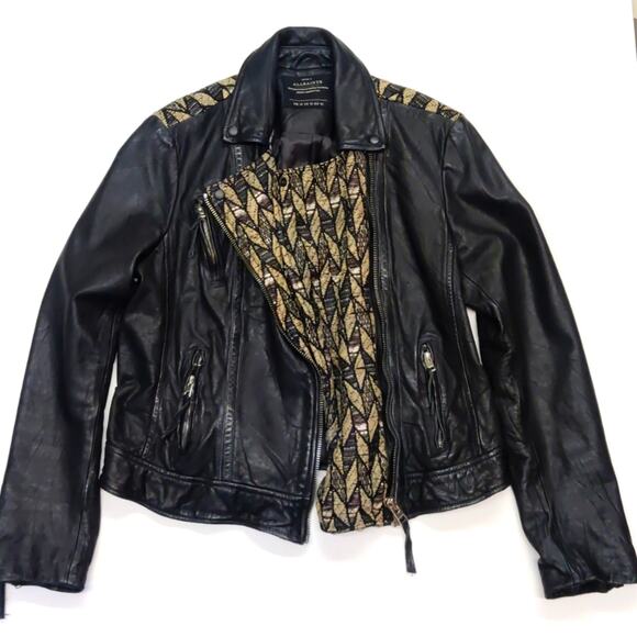 All Saints Jackets & Blazers - Unique ALL SAINTS Motorcycle Leather Jacket US 10